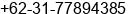 Phone number of Mr. Hidayat at Surabaya